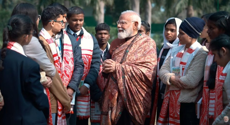 PM Modi Tells Students to Dream Big, Fear Less in Pariksha Pe Charcha Interaction