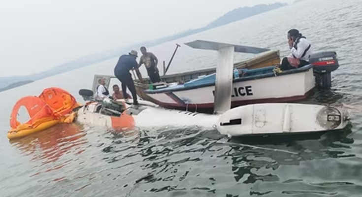 Pawan Hans Chopper Makes Crash Landing in Andaman Sea