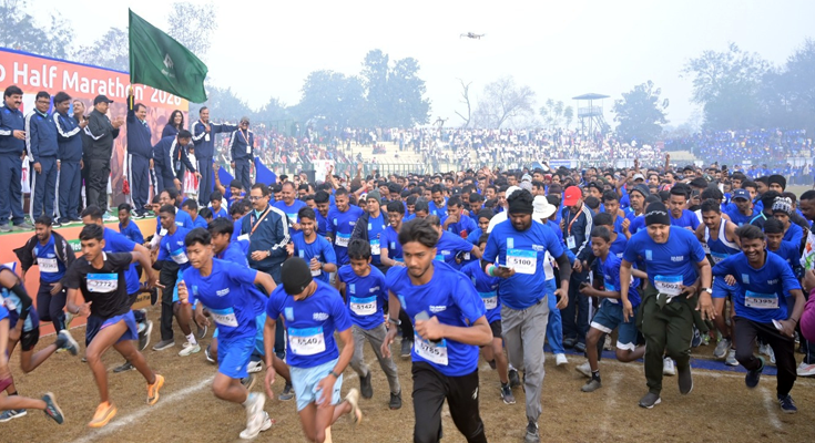 5,800 Runners Light Up SAIL–Bokaro Half Marathon with Grit and Glory