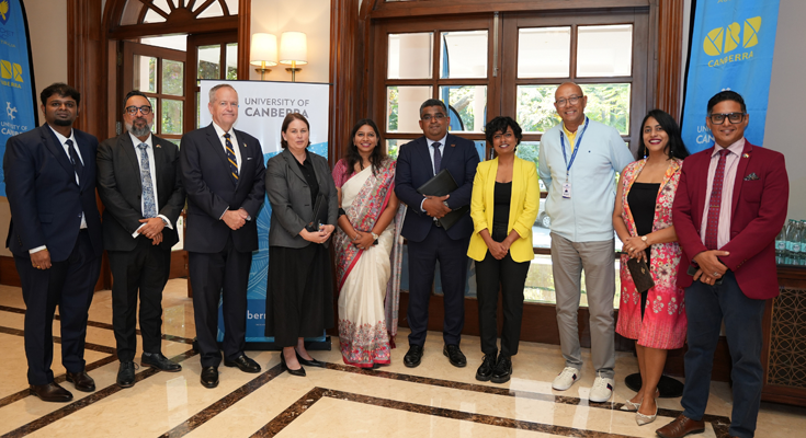 University of Canberra Marks Hat-Trick Year of UC Cricket Challenge in India