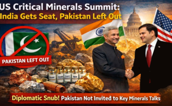 US Minerals Meet: भारत को आमंत्रण, पाकिस्तान बाहर