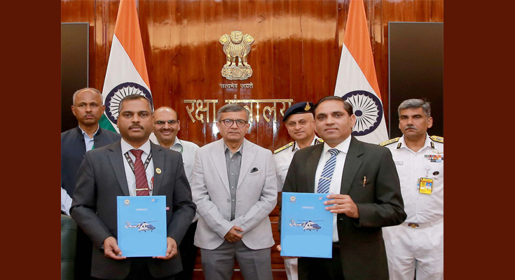 India Signs ₹5,083 Crore Defence Deal for ALH Mk-III Helicopters and Shtil Missiles