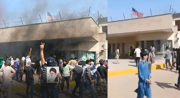 8 Killed as Mob Storms US Consulate in Karachi After Khamenei’s Death