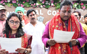 Newly Elected Chas Mayor, Councillors Take Oath; Pooja Kumari Becomes Deputy Mayor