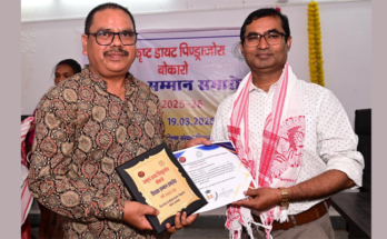 Bokaro Teacher Ajay Thakur Honoured as ‘Outstanding Coordinator’ for RAIL Project