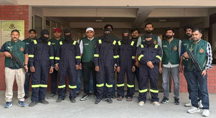 Delhi Police Bust Alleged ISI-Linked Terror Module, Nine Suspects Arrested