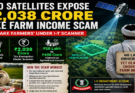खेती नहीं, फिर भी करोड़ों की Agricultural Income ! ISRO की सैटेलाइट और Income Tax Dept ने खोला ₹2,038 करोड़ का टैक्स घोटाला