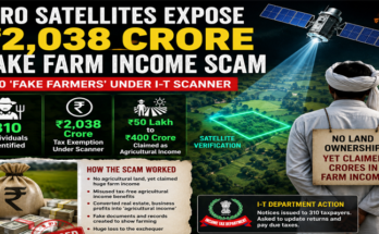 खेती नहीं, फिर भी करोड़ों की Agricultural Income ! ISRO की सैटेलाइट और Income Tax Dept ने खोला ₹2,038 करोड़ का टैक्स घोटाला