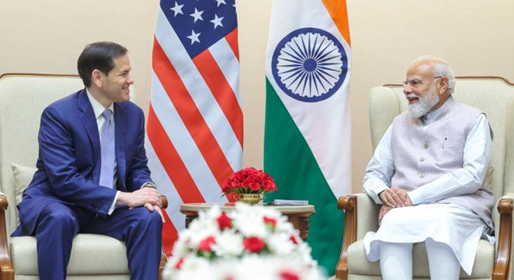 Marco Rubio Meets PM Modi, Delivers Trump’s White House Invite in Major India-US Diplomatic Push