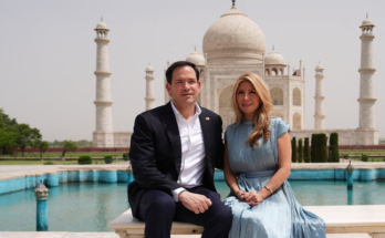 Marco Rubio, Wife Jeanette Visit Taj Mahal During High-Profile India Visit