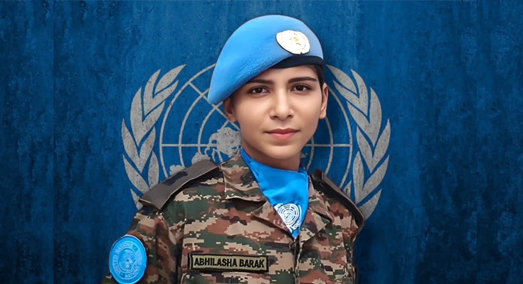 Indian Army Officer Major Abhilasha Barak Wins Prestigious UN Gender Advocate Award