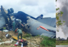IAF AN-32 Aircraft Crashes During Landing in Assam