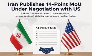 Iran Publishes 14-Point MoU Draft Under Negotiation with US