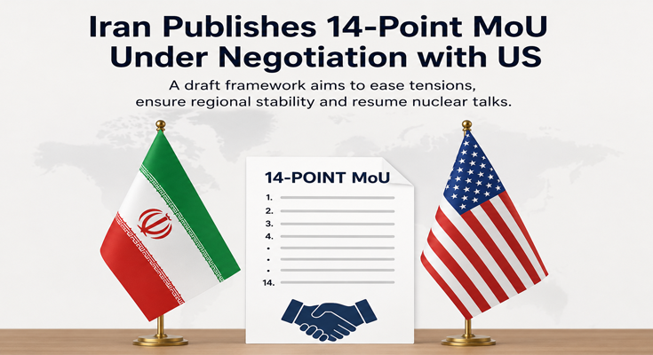 Iran Publishes 14-Point MoU Draft Under Negotiation with US