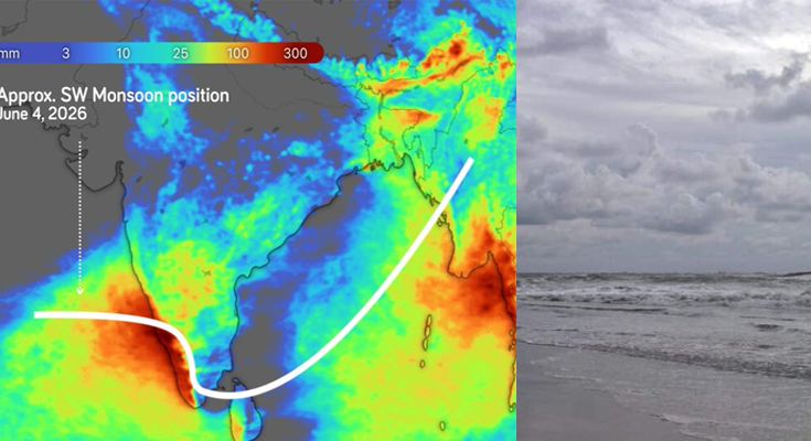 Southwest Monsoon Hits Kerala, Marking Official Start of India’s Rainy Season