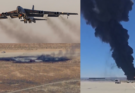 US B-52 Bomber Crashes Shortly After Takeoff, Investigation Underway