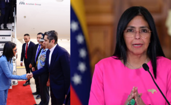 Venezuela’s Acting President Delcy Rodríguez Arrives in India for Five-Day Visit