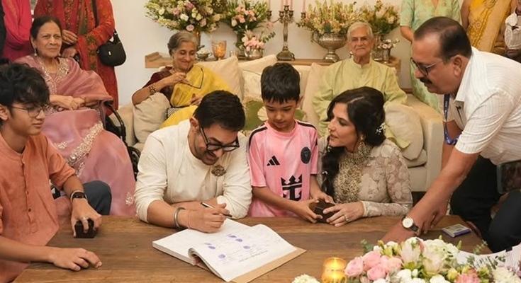 Aamir Khan Marries Gauri Spratt in Private Ceremony in Mumbai