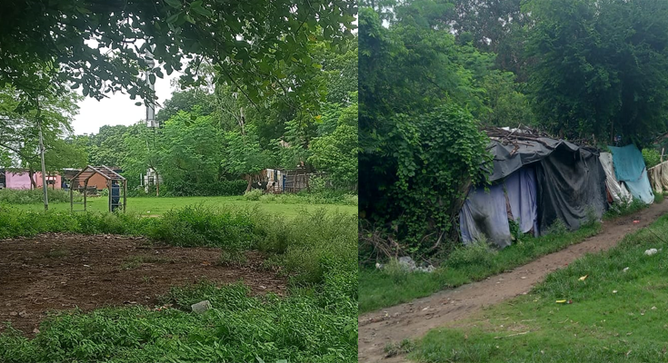 BSL के सेक्टरों में सिमटते Park, बढ़ता अतिक्रमण