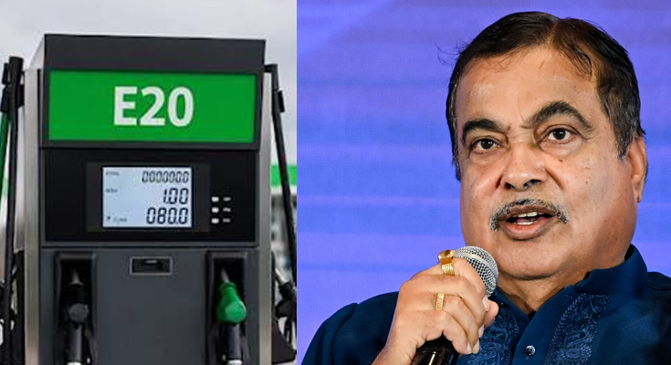 After CJP, E20 Janta Party Targets Nitin Gadkari; Demands 100% Petrol and Minister's Resignation
