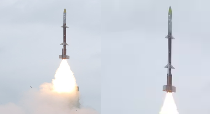 India Successfully Tests Indigenous Long-Range Surface-to-Air Kusha Air Defence Missile System