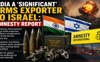 India Emerges as Major Arms Supplier to Israel During Gaza War: Amnesty International