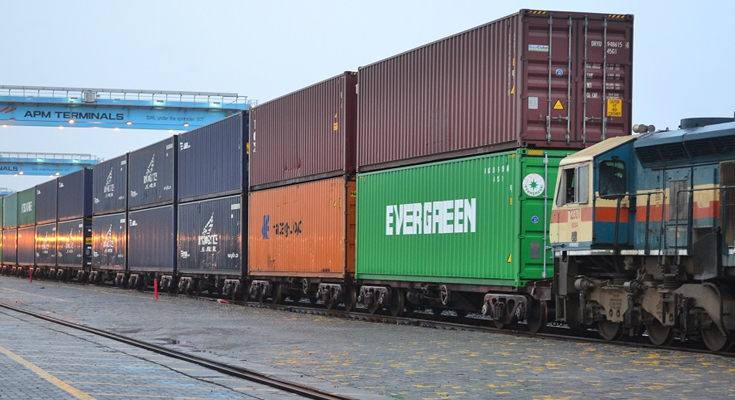 Indian Railways Creates History with World's First Large-Scale Electric Double-Stack Freight Trains