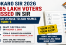 2.65 Lakh Bokaro Voters Missed in SIR; Fresh Chance to Add Names via Form-6 from August 5