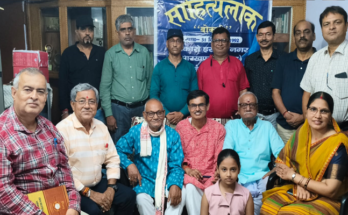 साहित्यलोक (Sahityalok) की मासिक रचनागोष्ठी में साहित्यकारों ने प्रस्तुतियों से बांधा समां