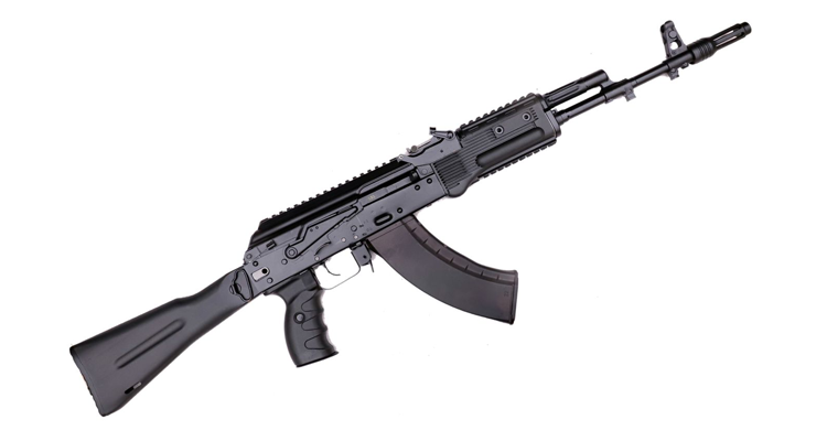 India’s First 100% Indigenous AK-203 ‘Sher’ Rifle Test-Fired at Amethi