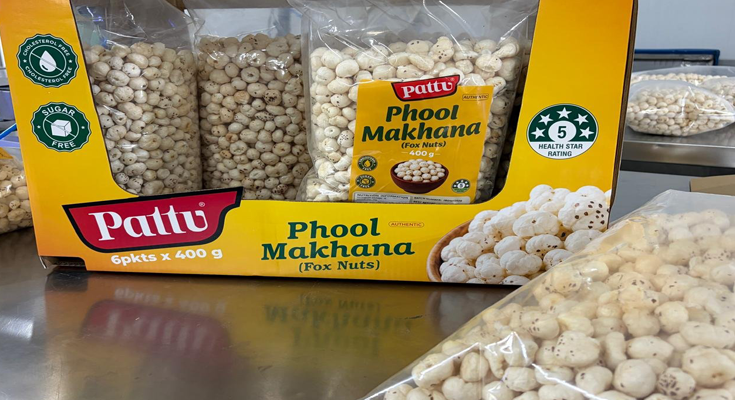 Bihar’s GI-Tagged Mithila Makhana Reaches Australia in First Sea Export