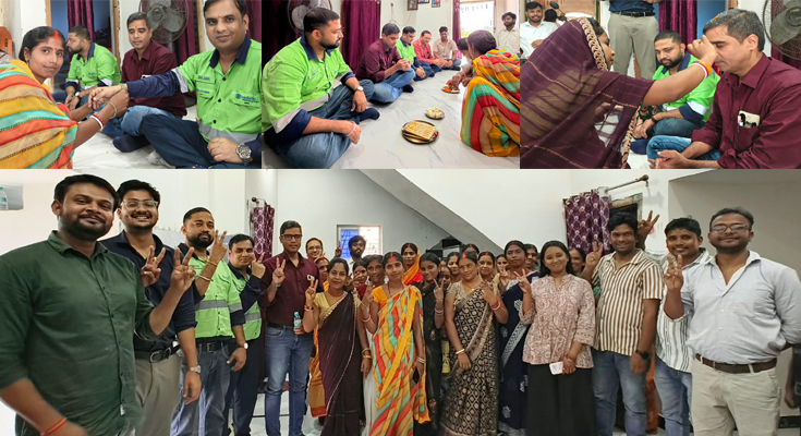 ESL Steel Empowers Rural Women Through Project Jivika on Raksha Bandhan