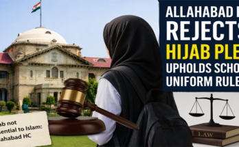 Allahabad HC Rejects Hijab Plea, Upholds School Uniform Rule