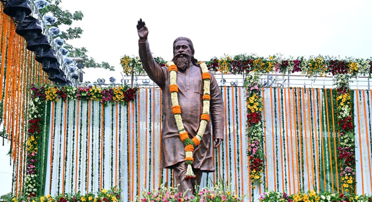 Jharkhand Remembers Dishom Guru: Hemant Soren Unveils Statue, Inaugurates ₹102-Crore Works