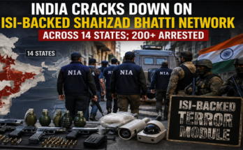 India Carries Out Multi-State Crackdown Against ISI-Backed Shahzad Bhatti Network