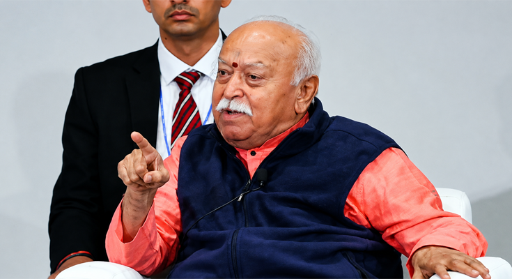 Mohan Bhagwat at Madison Square Garden: ‘Hindu Who Wants Muslims Out Is Not Hindu’