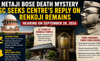 Netaji Bose Death Mystery: SC Seeks Centre’s Reply on Renkoji Remains, Hearing on September 28
