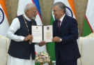 PM Modi Receives Uzbekistan’s Highest State Honour, Order of Oliy Darajali Do’stlik