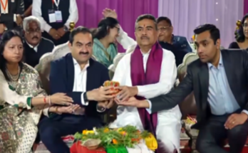 ₹4,000 Crore Adani Arogya Mandir in Kolkata; Suvendu Adhikari Lays Foundation Stone