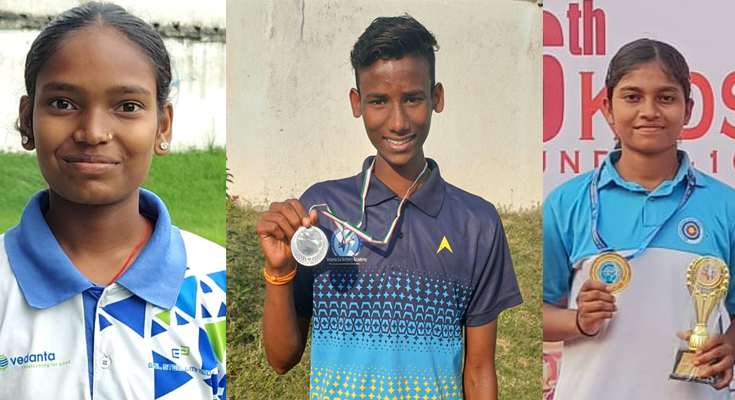 Jharkhand Sports Scholarships: Three ESL Archery Academy Archers Honoured