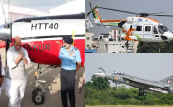 HAL Hands Over Tejas, HTT-40 and Dhruv NG Aircraft