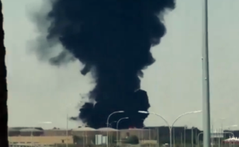 Houthi Missile Attack on Riyadh: Fire Breaks Out Near King Khalid Airport