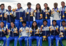 India open Asian Games 2026 gold account with crushing 147-run win over Sri Lanka