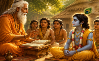 Shri Krishna की गुरुकुल (Gurukul) यात्रा में निहित शिक्षा-दर्शन: विद्या, विनय और विवेक का संदेश