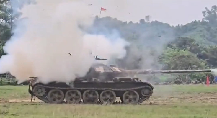 Chinese-Origin Tank Explodes in Bangladesh Kills 2 Soldiers, Officer Injured