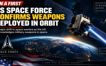 US Space Force Confirms Weapons Deployed in Orbit for First Time