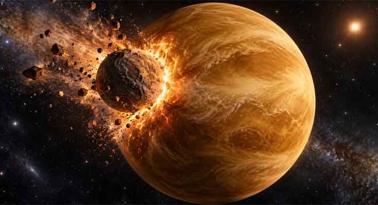 Did Venus Swallow Its Own Moon? New Study Offers Clues