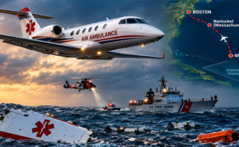Air Ambulance Disappears Over Atlantic After Leaving Bermuda; Debris Found Off Nantucket