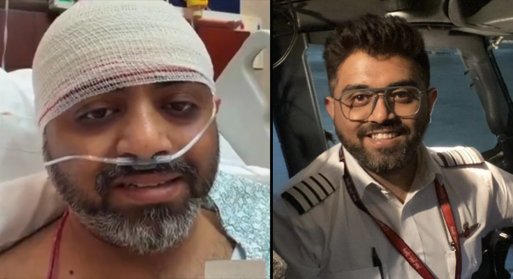 Flydubai Pilot Smit Machchhar’s Skull Fracture, Vision Injury Revealed