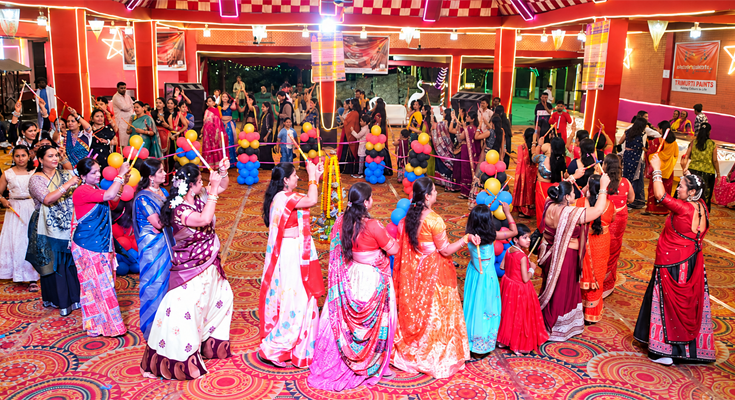 Dandiya Night Paints Bokaro in Festive Colours, Celebrates Women’s Unity